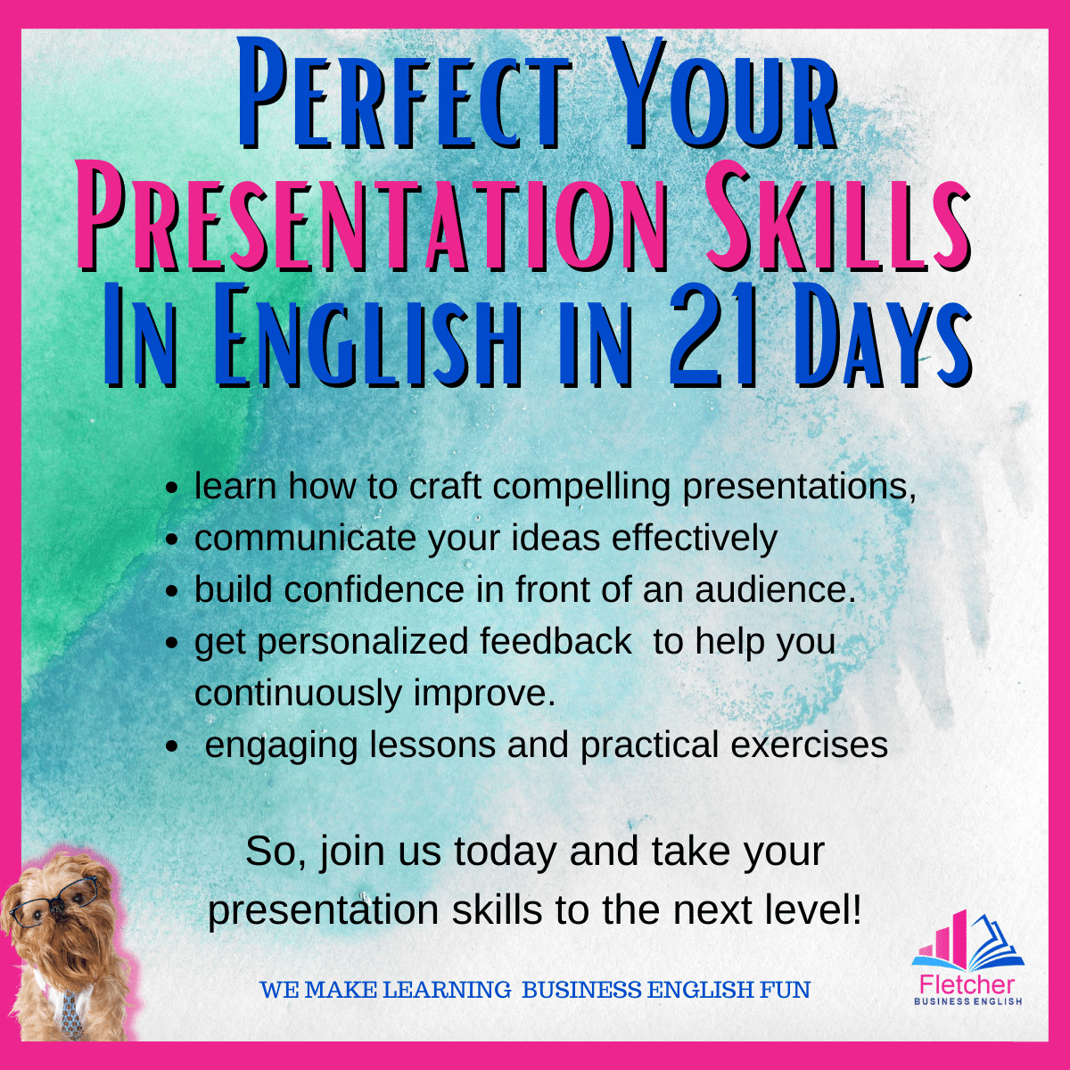 presentation skills in english